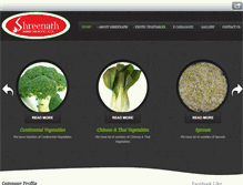 Tablet Screenshot of exoticvegetablespune.com